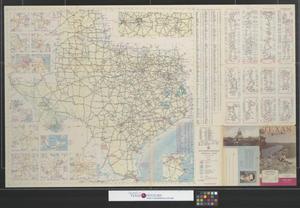Primary view of object titled 'Texas official highway map: Spring and summer edition.'.