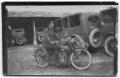 Photograph: [Hans J. Nelsen on Motorcycle]