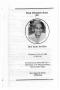 Thumbnail image of item number 1 in: '[Funeral Program for Lottie Lee Allen, July 19, 1989]'.