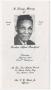 Primary view of [Funeral Program for Alfred Bradford, April 16, 1983]