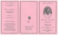 Thumbnail image of item number 3 in: '[Funeral Program for Eleanor Pearl Brooks, January 14, 2002]'.