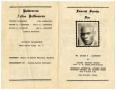 Thumbnail image of item number 3 in: '[Funeral Program for George W. Carpenter, October 3, 1973]'.