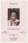 Primary view of [Funeral Program for Helena Gandy Cuffins, December 5, 1997]