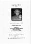 Primary view of [Funeral Program for Eula Maud Davis, August 6, 2002]