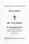 Pamphlet: [Funeral Program for Leona Douglas, December  9, 1967]