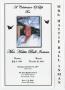 Pamphlet: [Funeral Program for Hattie Ball Inman, December 29, 2007]