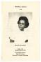 Primary view of [Funeral Program for Ellen M. Randolph, July 26, 1982]