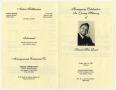 Thumbnail image of item number 3 in: '[Funeral Program for Floral Mae Reed, June 26, 1998]'.