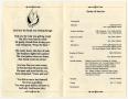 Thumbnail image of item number 2 in: '[Funeral Program for Alonzo Richardson, February 3, 2000]'.