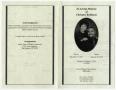 Thumbnail image of item number 3 in: '[Funeral Program for Christine Robinson, February 1, 2010]'.