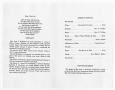 Thumbnail image of item number 2 in: '[Funeral Program for Josie L. Rochester, December 26, 1986]'.