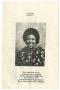 Primary view of [Funeral Program for Edna Scott Scruggs, January 30, 1985]
