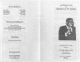 Thumbnail image of item number 3 in: '[Funeral Program for Leo W. Zacharie, June 27, 1998]'.