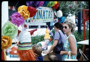 Primary view of object titled '[Piñatas at the Mexican Market]'.