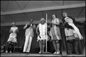 Primary view of object titled '[Fox Hunt Follies Performing at the 4th Annual Texas Folklife Festival]'.