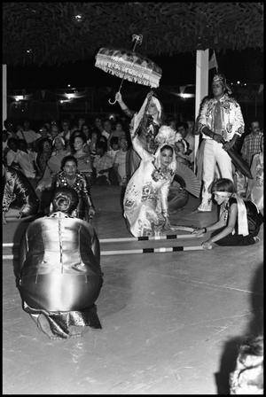 Primary view of object titled '[Laredo Bayanihan Dancers Performing at the Texas Folklife Festival]'.