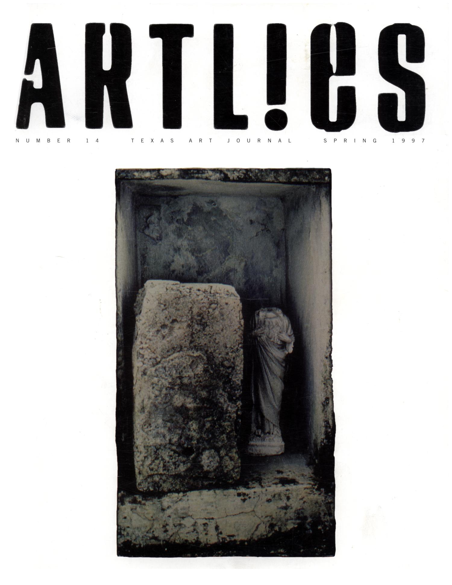 Art Lies, Volume 14, Spring 1997
                                                
                                                    Front Cover
                                                