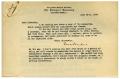 Letter: [Correspondence between Meyer Bodansky and Eric Ponder - June 1934]