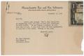 Letter: [Letter from Theodore L. Terry to Meyer Bodansky - November 12, 1940]