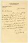 Letter: [Letter from Jordan Greenvald to Dr. Meyer Bodansky - June 27, 1930]