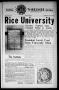 Primary view of The Rice Thresher (Houston, Tex.), Vol. 47, No. 25-E, Ed. 1 Wednesday, April 6, 1960