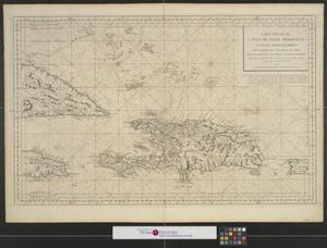 Primary view of Carte réduite de l'isle de Saint Domingue et de ses débouquements : pour servir aux vaisseaux du roy.