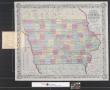 Thumbnail image of item number 1 in: 'Colton's township map of the state of Iowa : compiled from the United States surveys & other authentic sources.'.