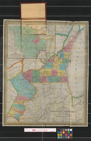 Primary view of object titled 'Map of the settled part of Wisconsin Territory : compiled from the latest authorities.'.