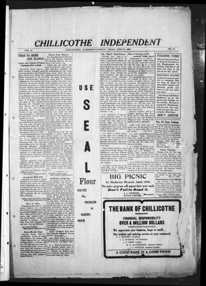 Primary view of object titled 'Chillicothe Independent (Chillicothe, Tex.), Vol. 10, No. 23, Ed. 1 Friday, June 13, 1913'.