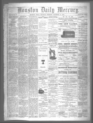 Primary view of object titled 'Houston Daily Mercury (Houston, Tex.), Vol. 6, No. 93, Ed. 1 Thursday, December 25, 1873'.