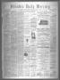 Primary view of Houston Daily Mercury (Houston, Tex.), Vol. 6, No. 100, Ed. 1 Sunday, January 4, 1874