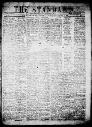 Primary view of object titled 'The Standard. (Clarksville, Tex.), Vol. 17, No. 41, Ed. 1 Saturday, October 27, 1860'.