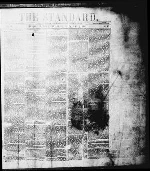 Primary view of object titled 'The Standard. (Clarksville, Tex.), Vol. 18, No. 42, Ed. 1 Saturday, November 2, 1861'.