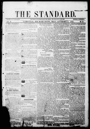 Primary view of object titled 'The Standard. (Clarksville, Tex.), Vol. 19, No. 32, Ed. 1 Saturday, September 27, 1862'.