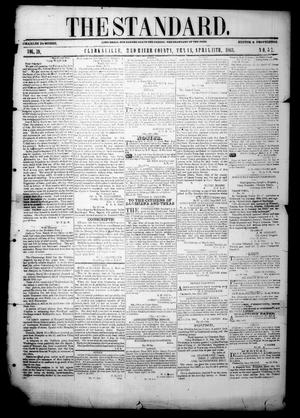Primary view of object titled 'The Standard. (Clarksville, Tex.), Vol. 19, No. 52, Ed. 1 Saturday, April 11, 1863'.