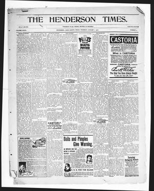 Primary view of object titled 'The Henderson Times.  (Henderson, Tex.), Vol. 41, No. 5, Ed. 1 Thursday, February 1, 1900'.
