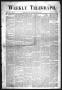 Primary view of Weekly Telegraph (Houston, Tex.), Vol. 34, No. 51, Ed. 1 Thursday, April 15, 1869