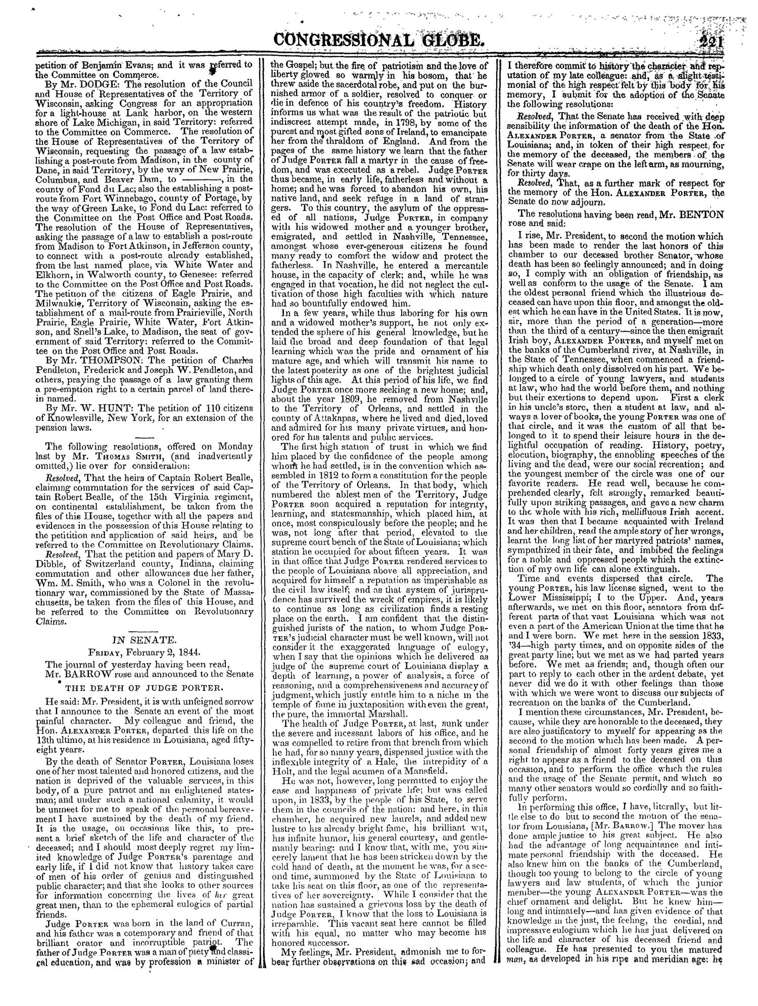 The Congressional Globe, Volume 13, Part 1: Twenty-Eighth Congress, First Session
                                                
                                                    221
                                                