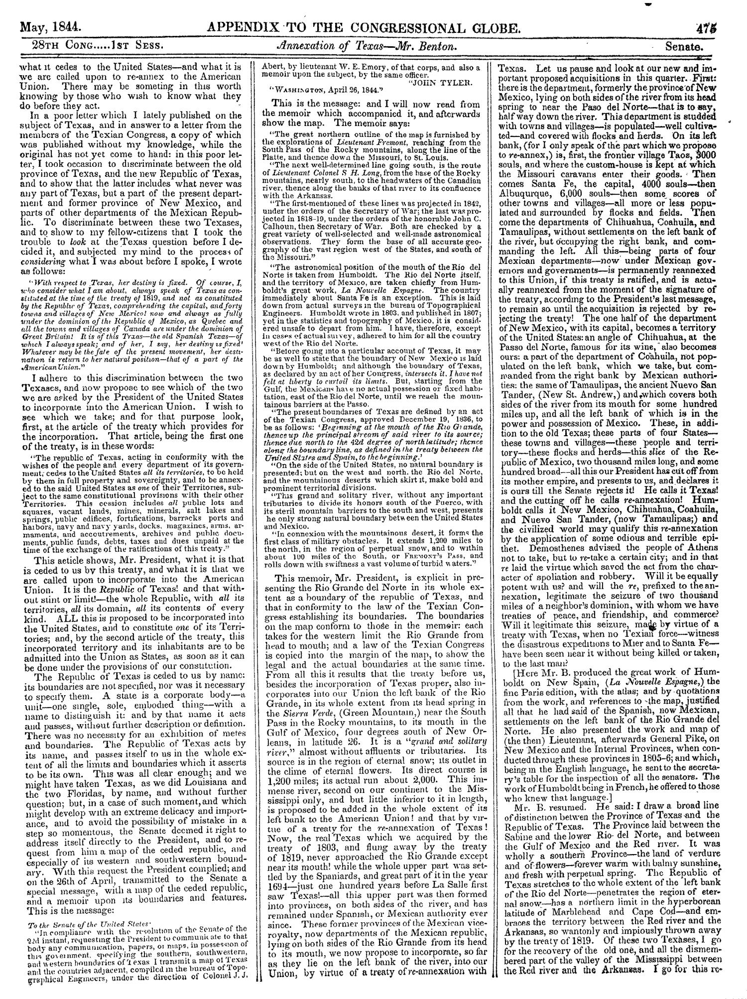 The Congressional Globe, Volume 13, Part 2: Twenty-Eighth Congress, First Session
                                                
                                                    475
                                                