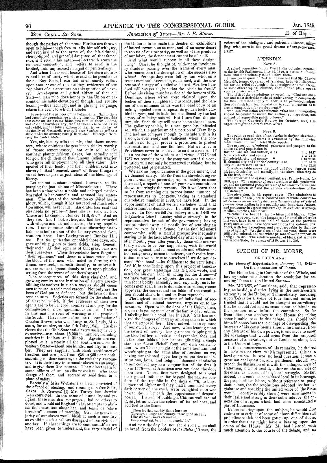 Congressional Globe (Permanent Edition) Volume 85: 28th Congress, 2nd session, Appendix
                                                
                                                    [Sequence #]: 50 of 288
                                                