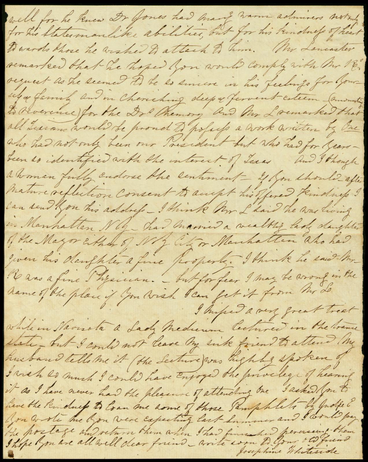 Letter to Mary Jones, 10 February 1870
                                                
                                                    [Sequence #]: 2 of 2
                                                