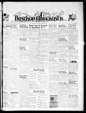 Primary view of object titled 'Bastrop Advertiser (Bastrop, Tex.), Vol. 114, No. 42, Ed. 1 Thursday, December 15, 1966'.