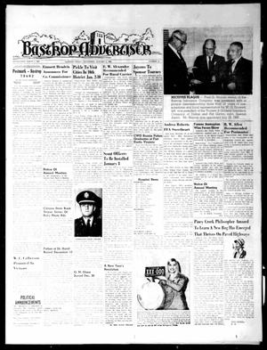 Primary view of object titled 'Bastrop Advertiser (Bastrop, Tex.), Vol. [114], No. 45, Ed. 1 Thursday, January 4, 1968'.