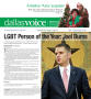 Primary view of Dallas Voice (Dallas, Tex.), Vol. 27, No. 32, Ed. 1 Friday, December 24, 2010