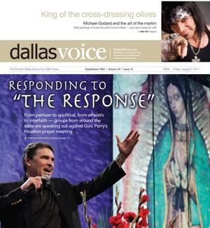 Primary view of object titled 'Dallas Voice (Dallas, Tex.), Vol. 28, No. 12, Ed. 1 Friday, August 5, 2011'.