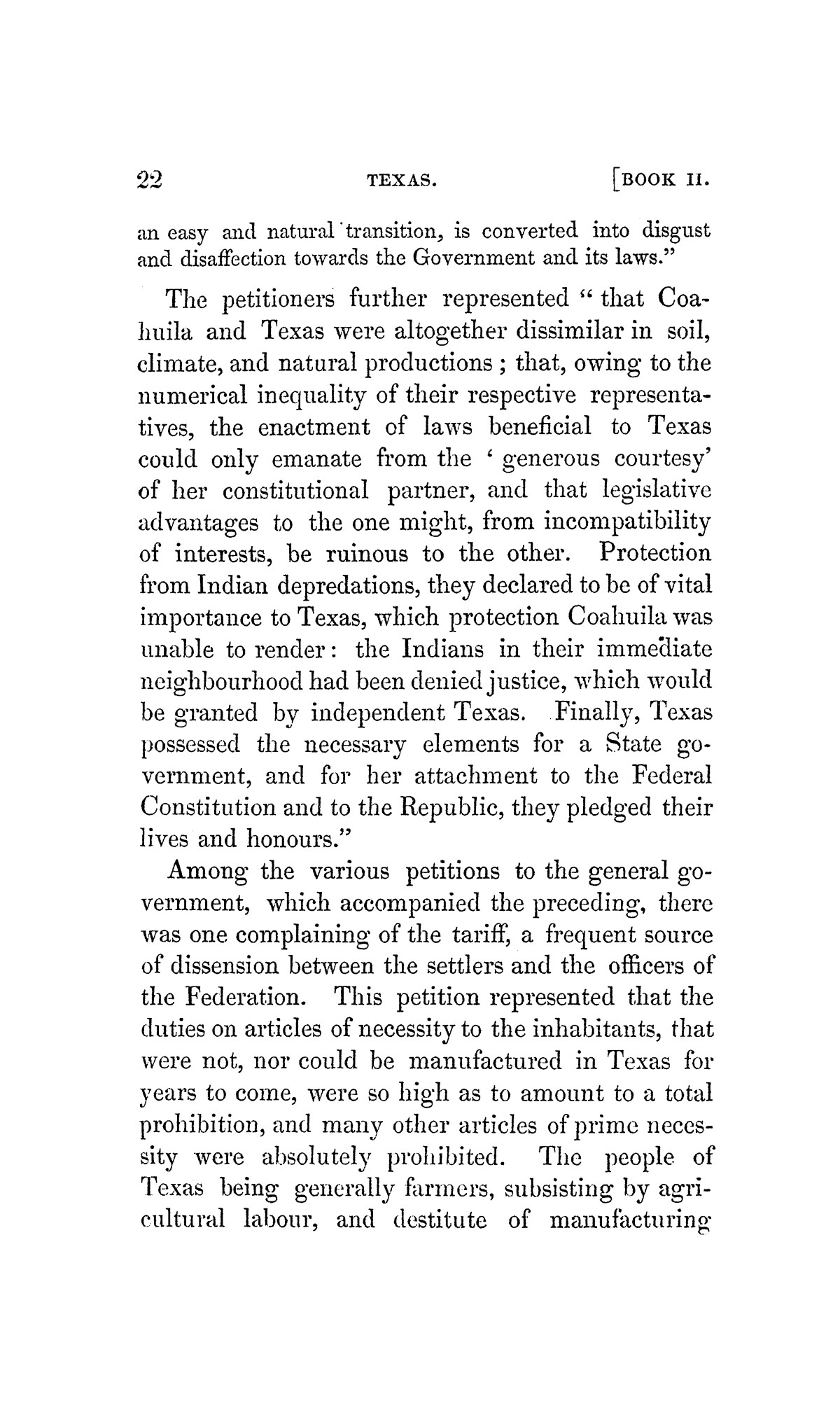 Texas: The Rise, Progress, and Prospects of the Republic of Texas. Volume 2
                                                
                                                    [Sequence #]: 28 of 554
                                                