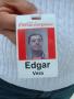 Primary view of [Close-up of Edgar Vera's name badge]