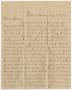 Primary view of [Letter from Paul Osterhout to Gertrude Osterhout, August 21, 1882]
