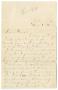 Primary view of [Letter from Ora Osterhout to Paul Osterhout, May 6, 1886]