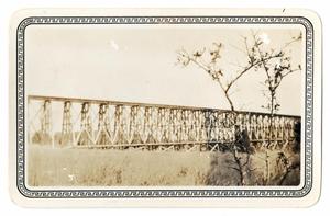 Primary view of object titled '[Photograph of a Railroad Track]'.